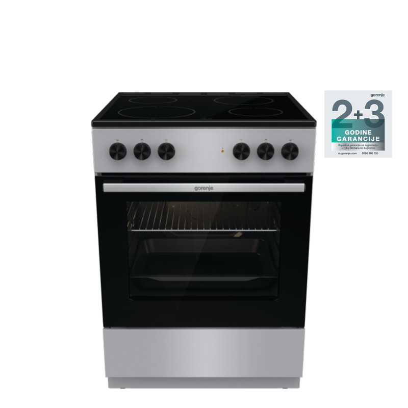 Gorenje električni šporet GEC6A11SG