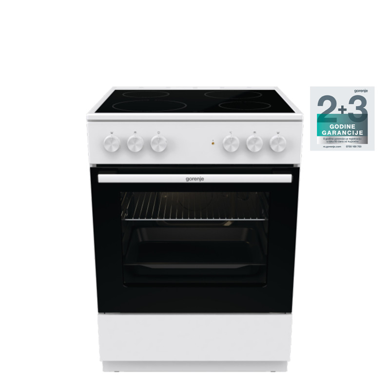 Gorenje električni šporet GEC6A11WG