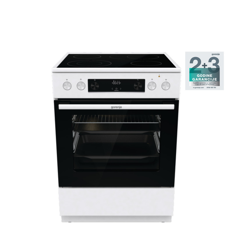 Gorenje električni šporet GECS6C70WPA