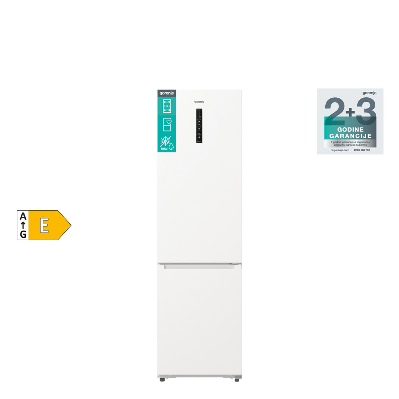 Gorenje kombinovani frižider NRB620E61W4WFE 