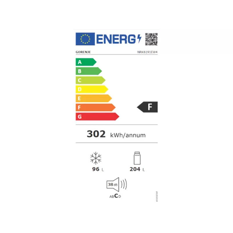 Gorenje kombinovani frižider NRK 6191 EW4