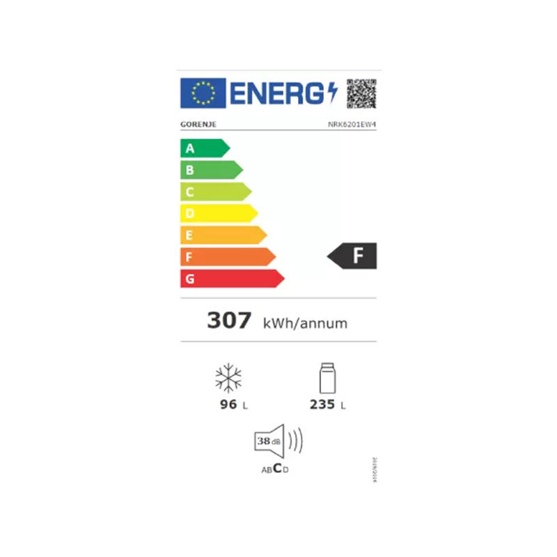 Gorenje kombinovani frižider NRK 6201 EW4