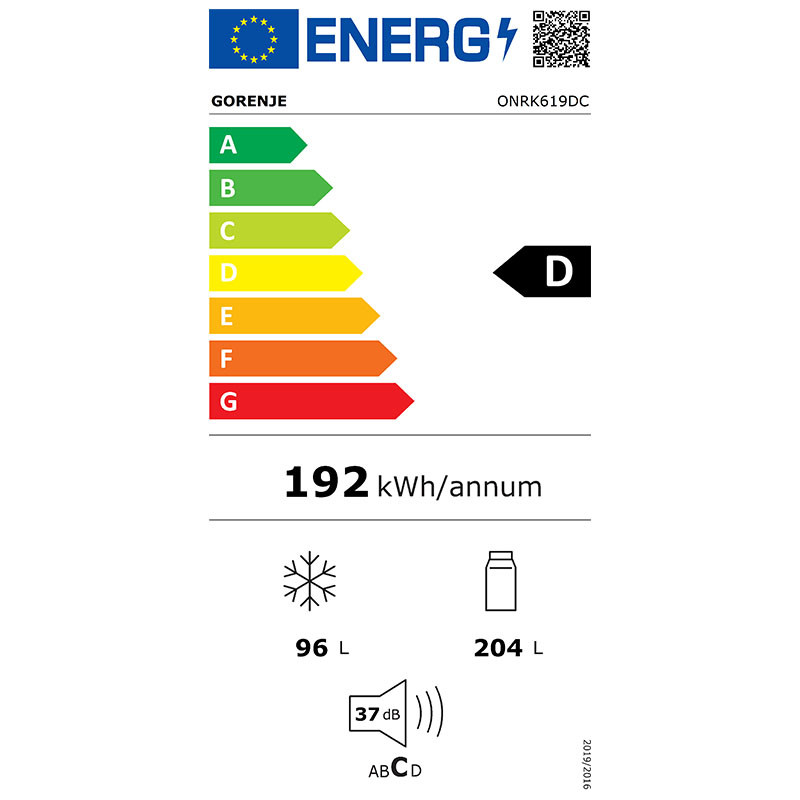 Gorenje kombinovani frižider ONRK 619 DC