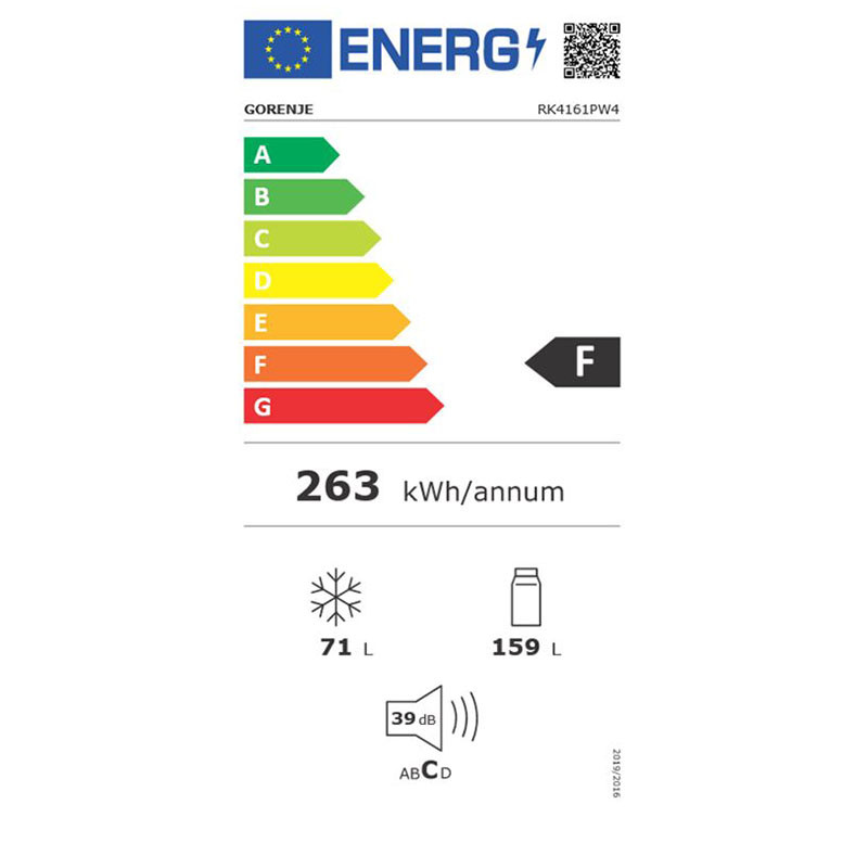 Gorenje kombinovani frižider RK4161PW4