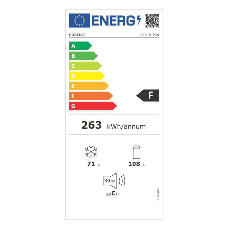 Gorenje kombinovani frižider RK4181PS4