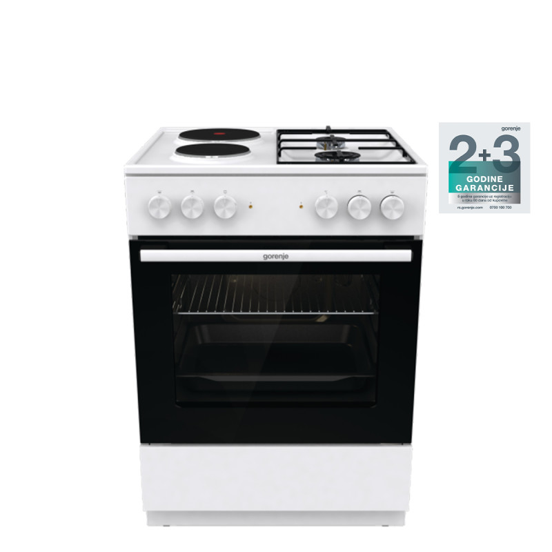 Gorenje kombinovani šporet GK 6A10 WG