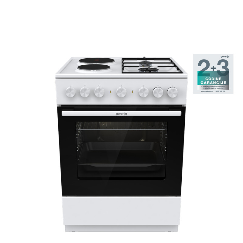 Gorenje kombinovani šporet GK 6B40 WG 