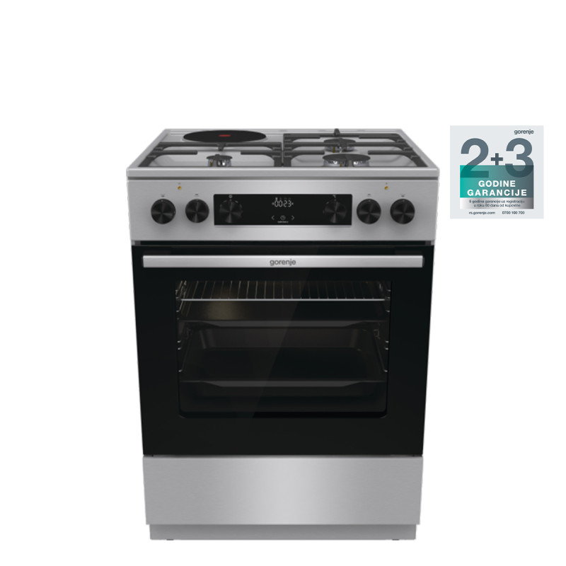 Gorenje kombinovani šporet GK6C62XC