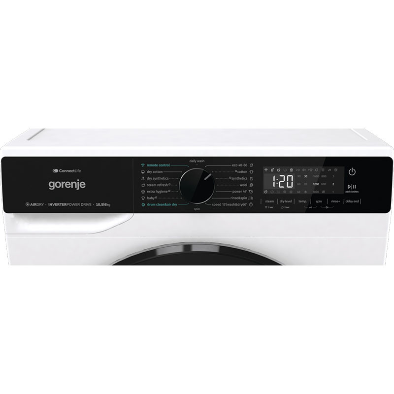 Gorenje mašina za pranje i sušenje veša WD2PA1X64ADW 