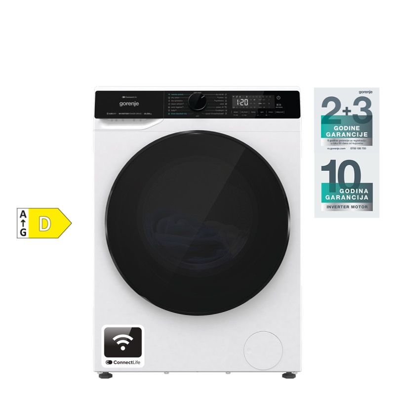 Gorenje mašina za pranje i sušenje veša WD2PA1X64ADW 