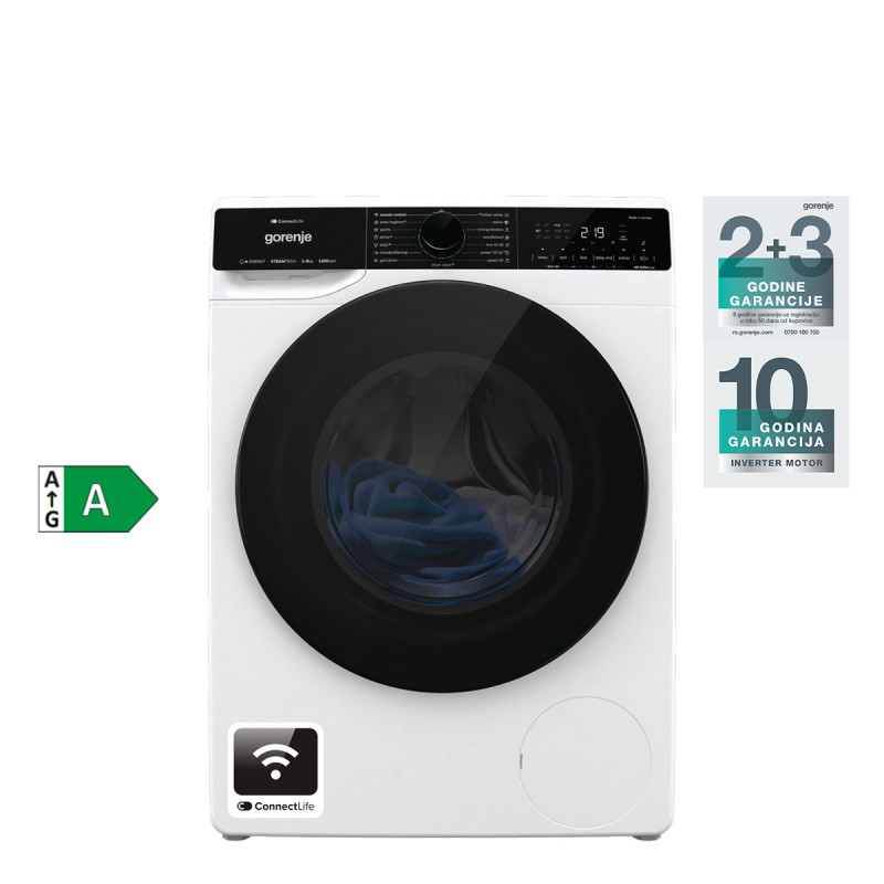 Gorenje mašina za pranje veša WPNA84A2TS WiFi