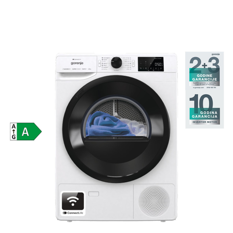 Gorenje mašina za sušenje veša DPNE83/GNL WIFI