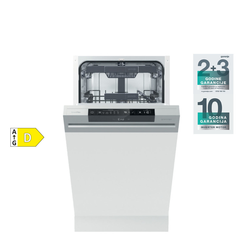 Gorenje ugradna mašina za pranje sudova GI561D10S
