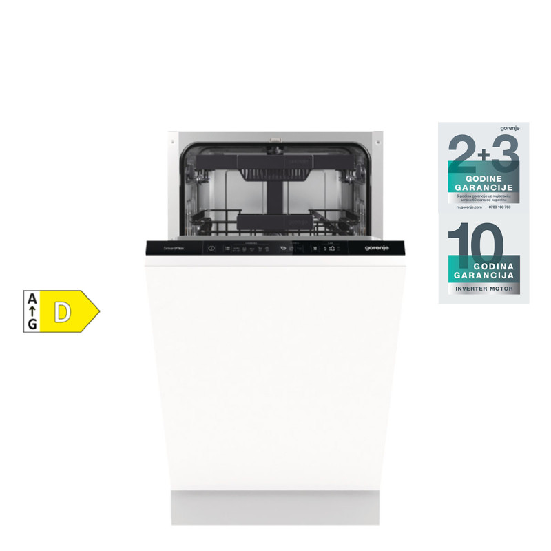 Gorenje ugradna mašina za pranje sudova GV561D10