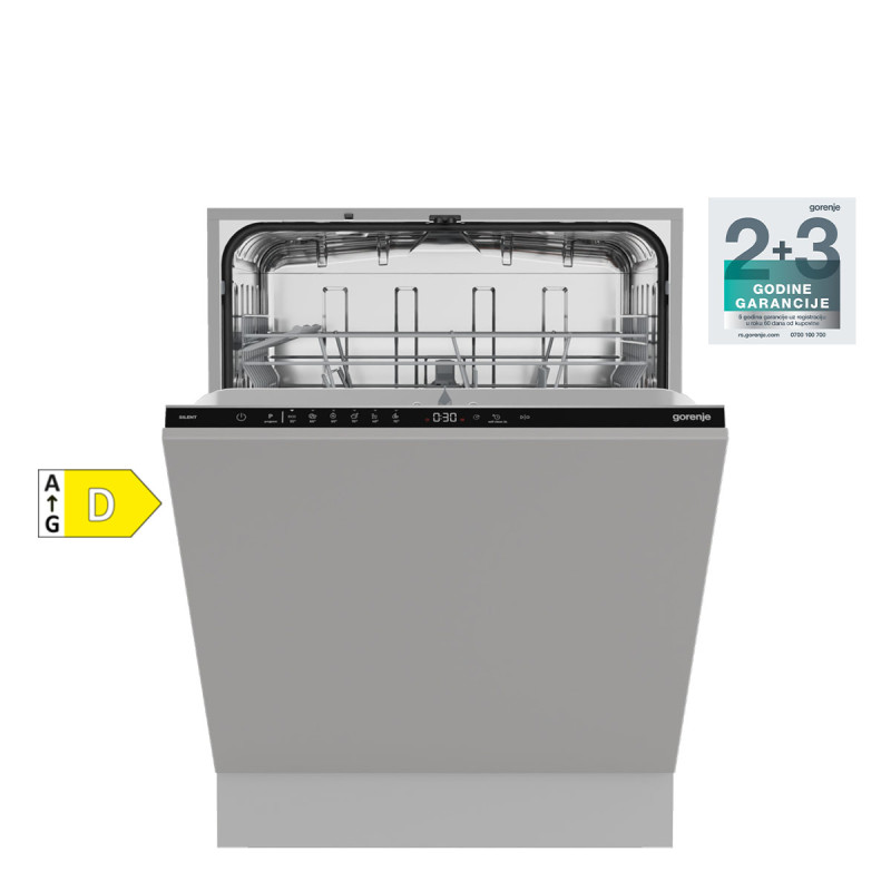 Gorenje ugradna mašina za pranje sudova GV642D65 