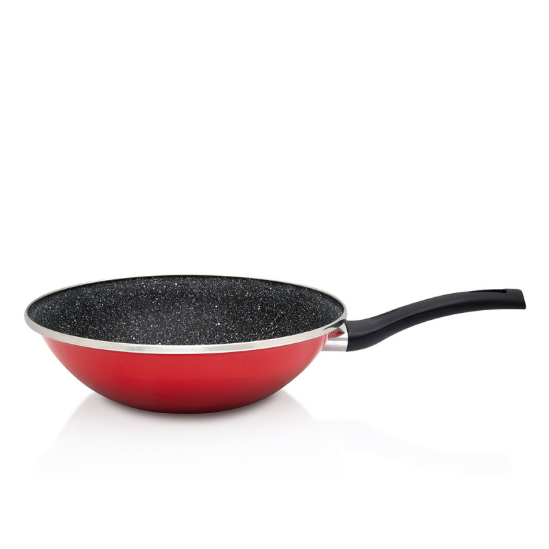 Metalac tiganj WOK GRANIT INDUCTION 28cm/3,5lit