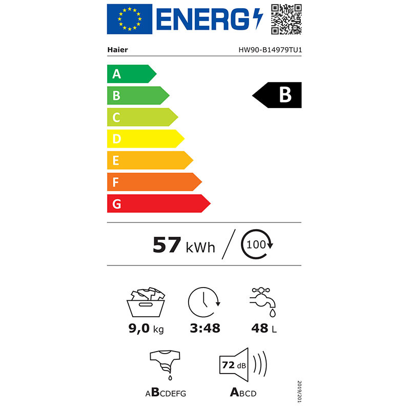 Haier mašina za pranje veša HW90G-B14979TU1S