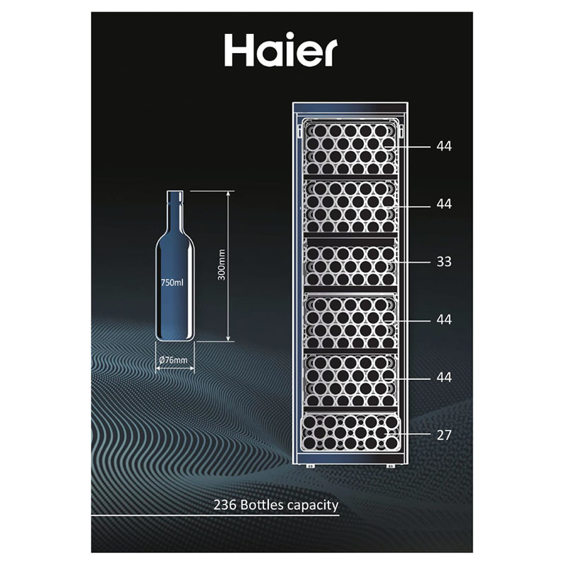 Haier vinska vitrina HWS236GDEH1
