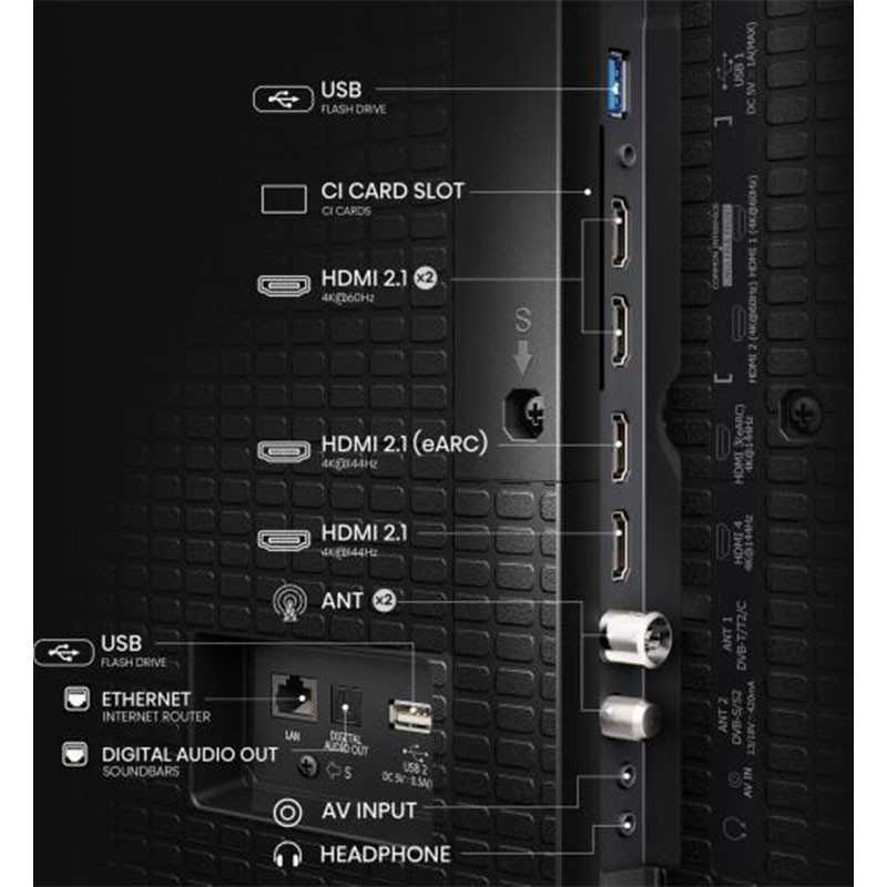 Hisense LED televizor 100E7Q PRO QLED 4K UHD Smart