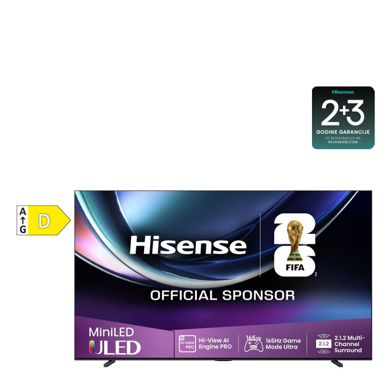 Hisense LED televizor 100U7Q PRO HD Smart