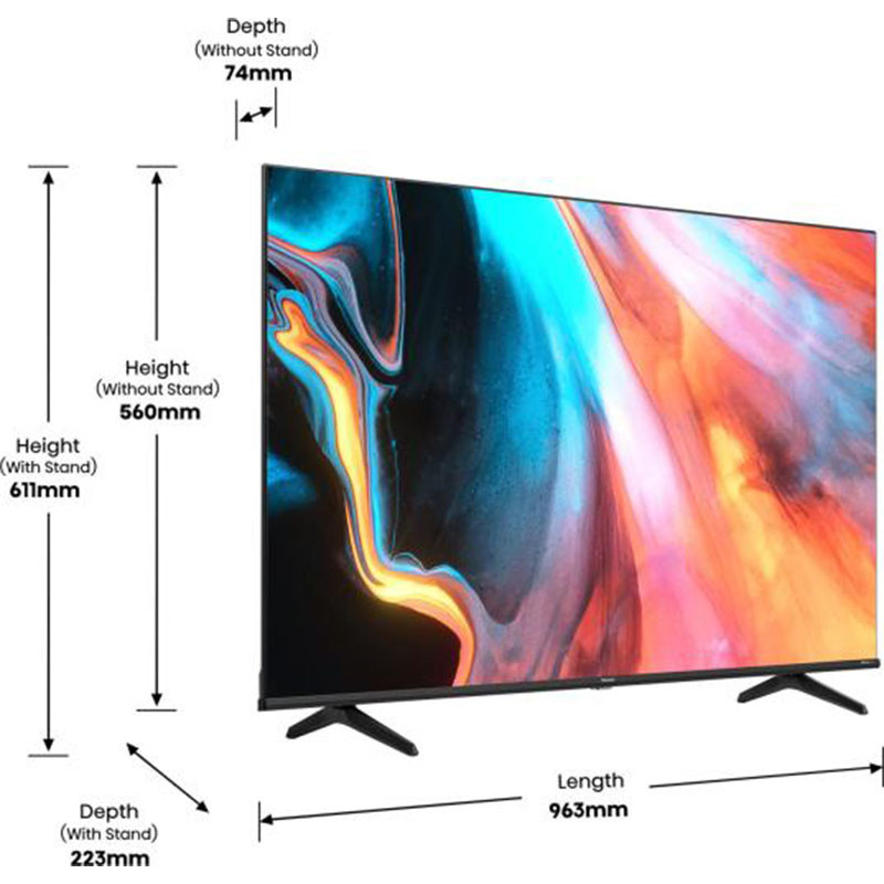 Hisense LED televizor 43E7Q Smart