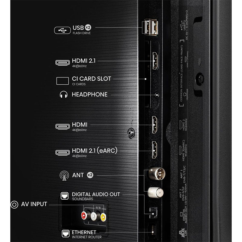 Hisense LED televizor 50A6Q Smart