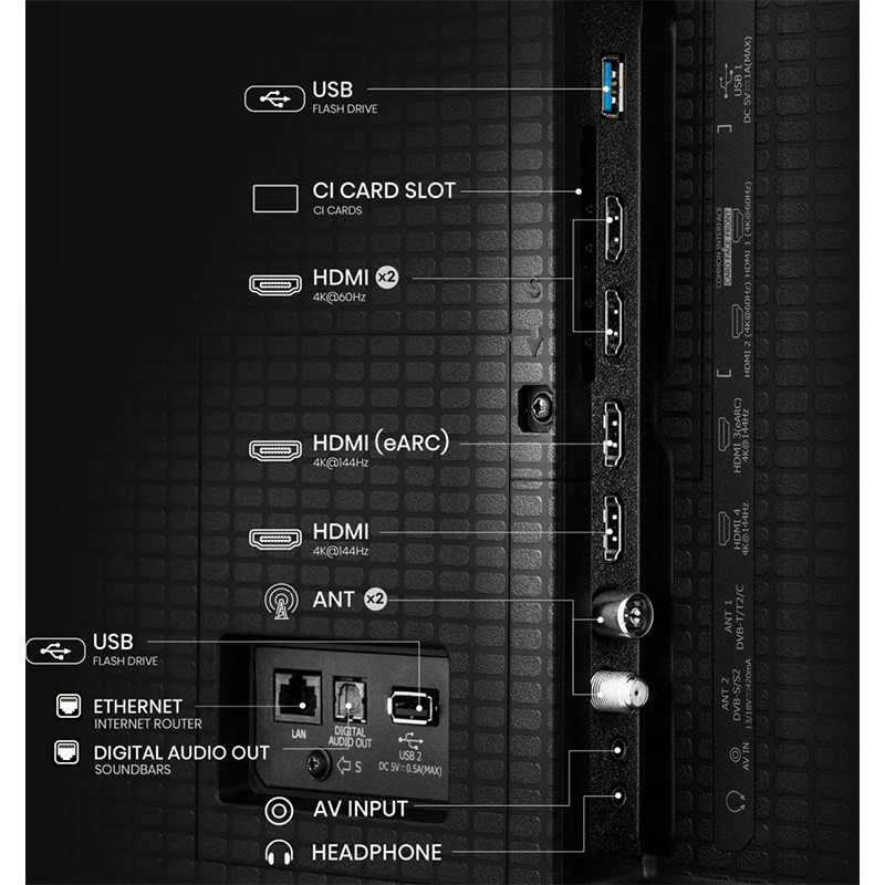 Hisense LED televizor 55E8Q Smart
