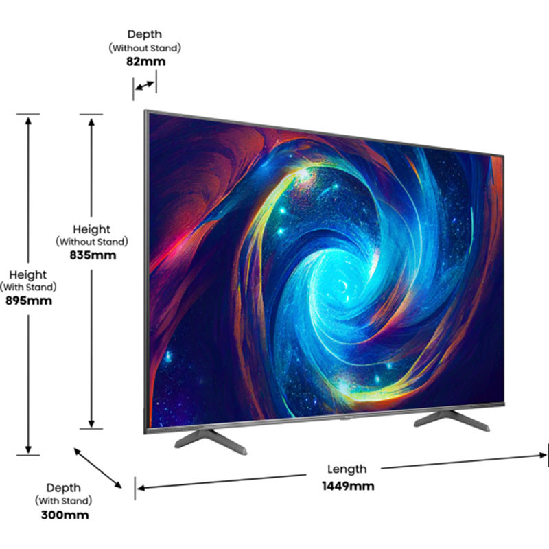 Hisense LED televizor 65E7Q PRO 4K UHD Smart