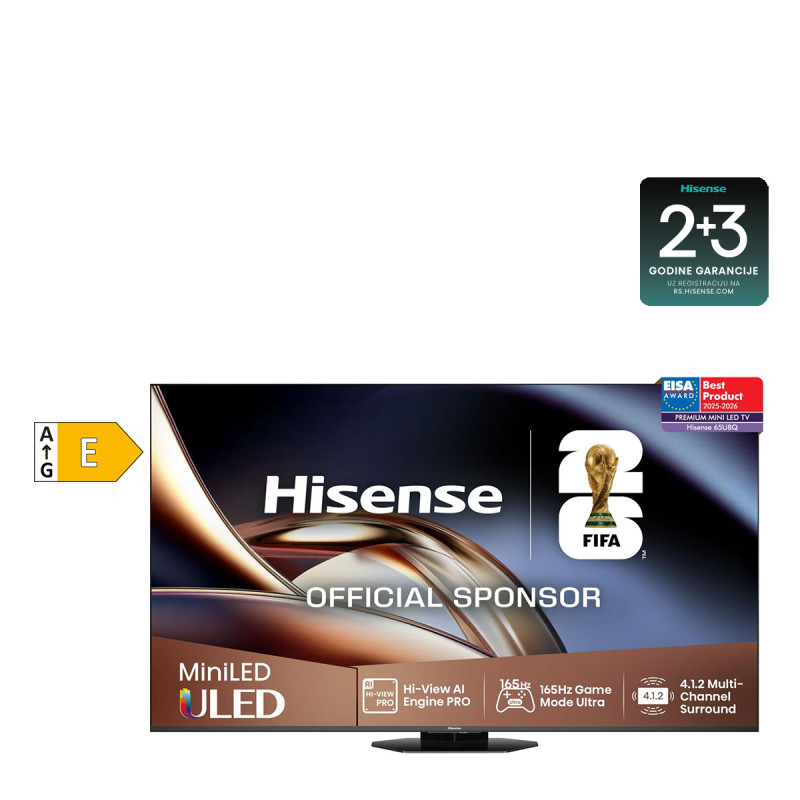Hisense LED televizor 65U8Q ULED 4K UHD Smart