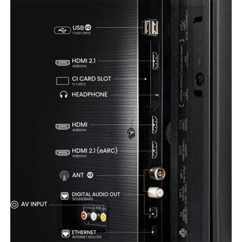 Hisense LED televizor 75A6Q 4K UHD Smart