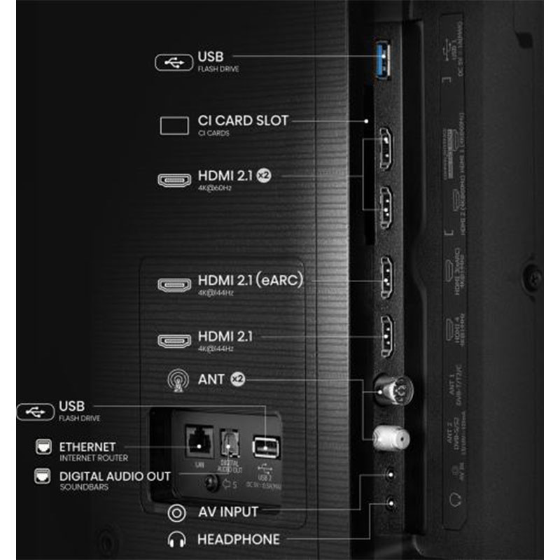 Hisense LED televizor PRO 75E7Q QLED 4K UHD Smart