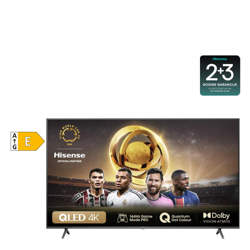 Hisense QLED televizor 65E7NQ PRO Smart