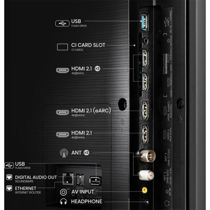 Hisense QLED televizor 65E7NQ PRO Smart