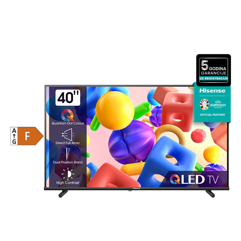 Hisense televizor 40A5KQ QLED Smart