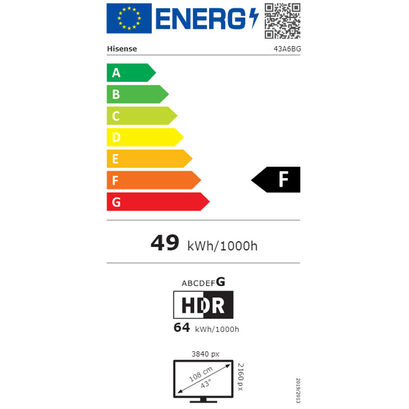 Hisense televizor 43A6BG Smart 