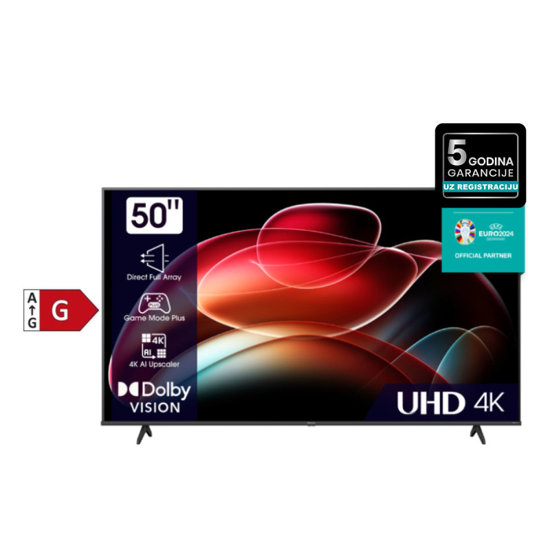 Hisense televizor 50A6K LED 4K UHD Smart