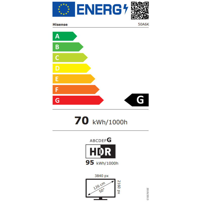 Hisense televizor 50A6K LED 4K UHD Smart