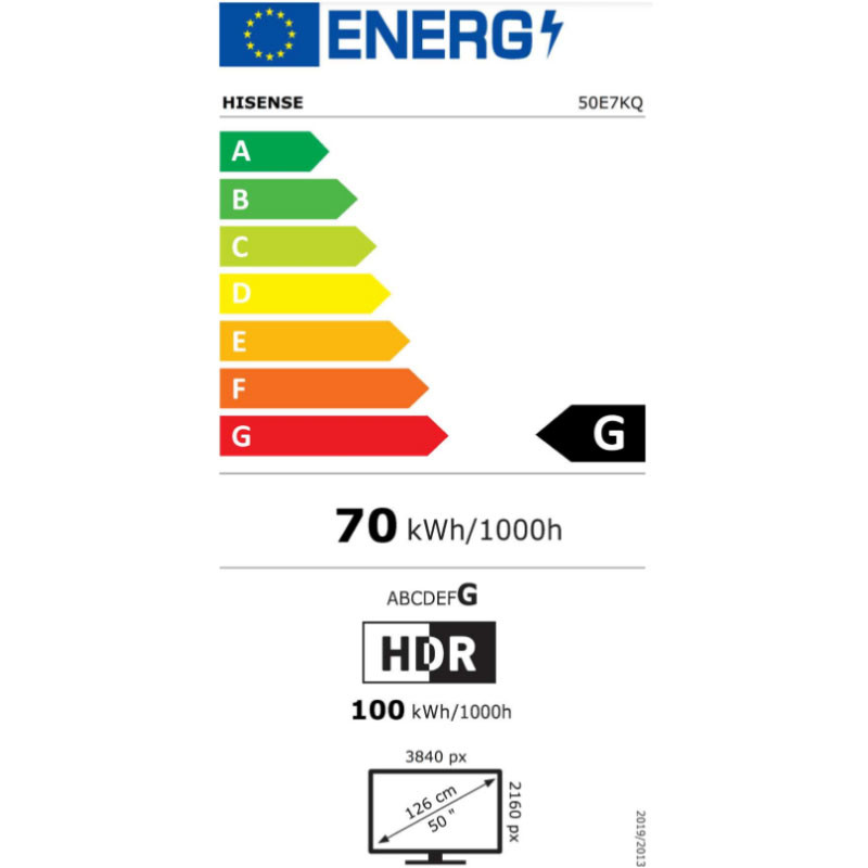 Hisense televizor 50E7KQ QLED UHD Smart