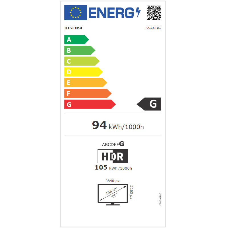 Hisense televizor 55A6BG DLED Smart 