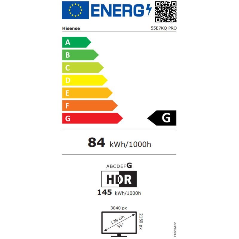 Hisense televizor 55E7KQ PRO QLED UHD Smart