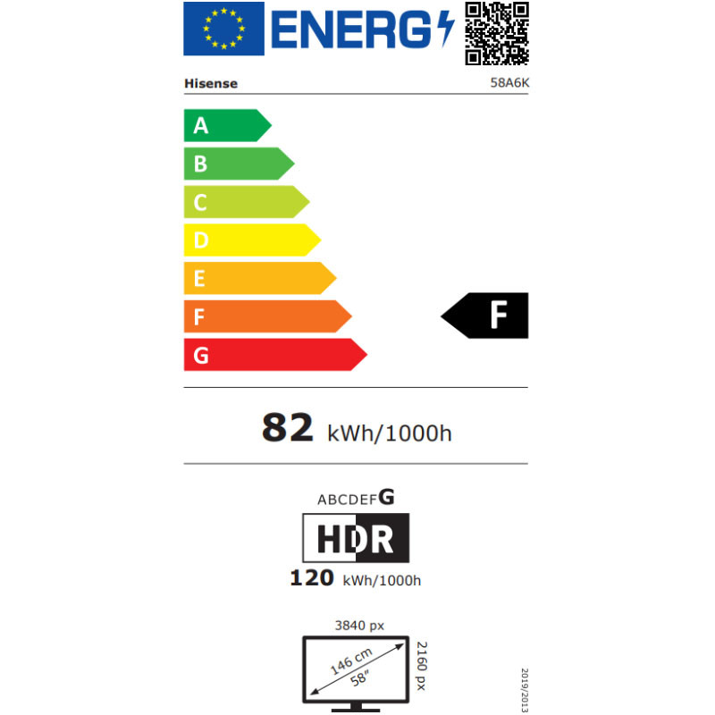 Hisense televizor 58A6K LED 4K UHD Smart