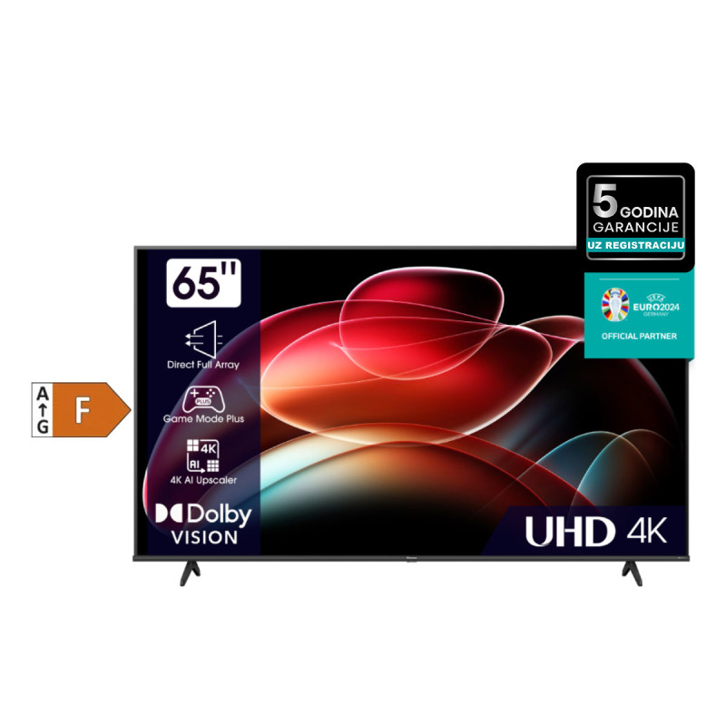 Hisense televizor 65A6K LED 4K UHD Smart