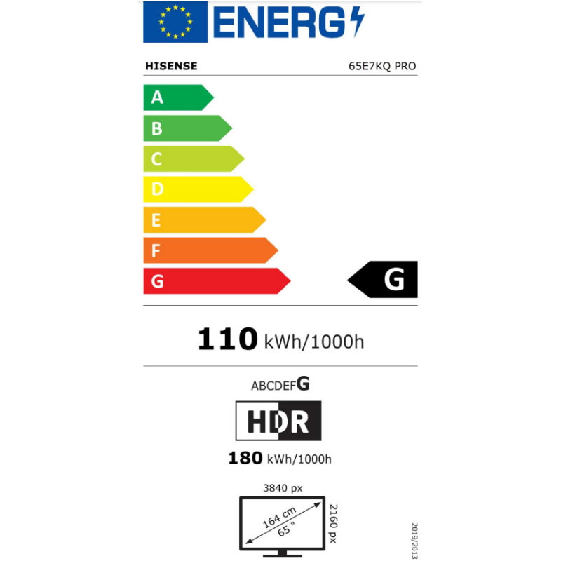 Hisense televizor 65E7KQ PRO QLED 4K UHD Smart