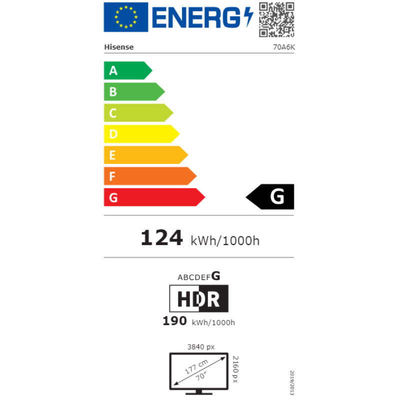 Hisense televizor 70A6K LED UHD Smart