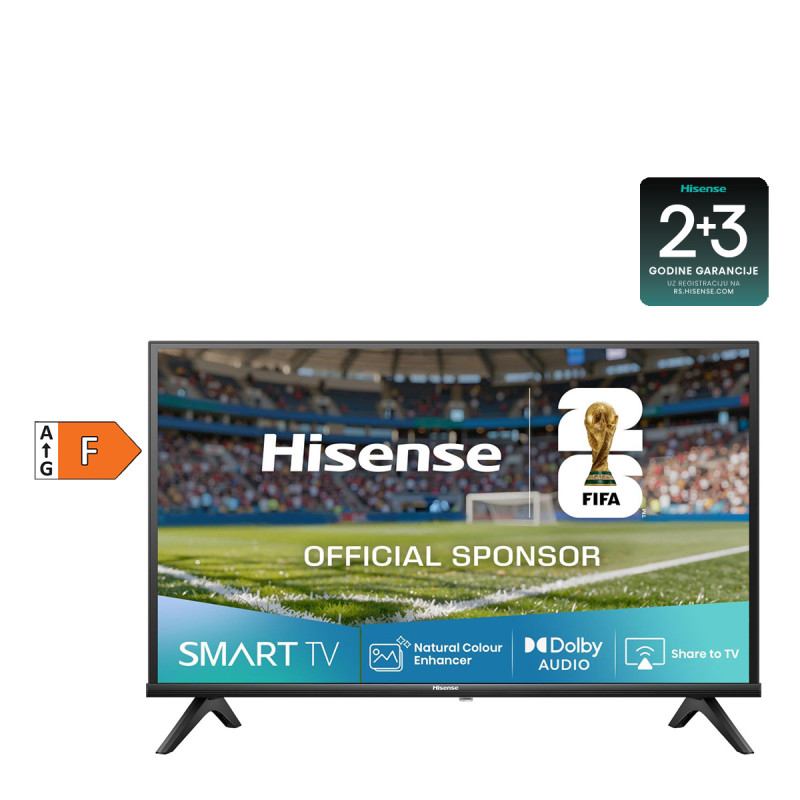 Hisense televizor LED 40A4Q HD Smart