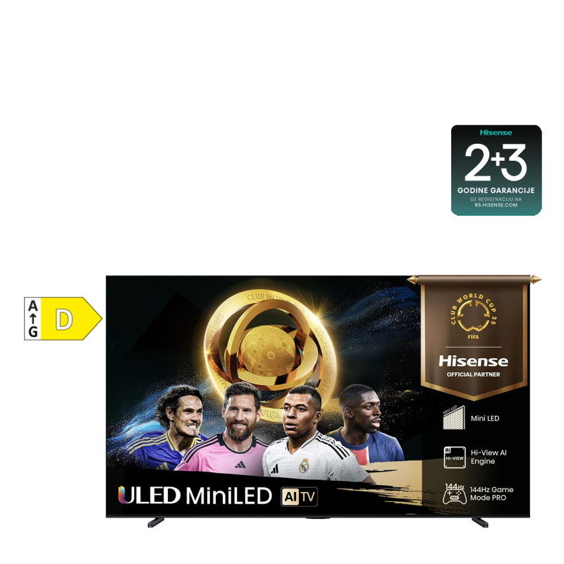 Hisense ULED televizorT 85U7Q Smart