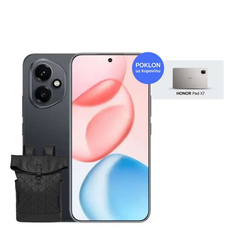 Honor Smartphone 400 mobilni telefon 5G 8GB 256GB Crna + poklon tablet Honor pad X7 + poklon Honor ranac