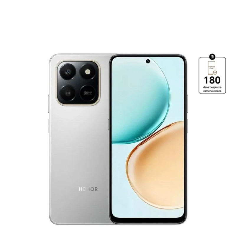 Honor X7d 8GB 256GB Smartphone srebrna       