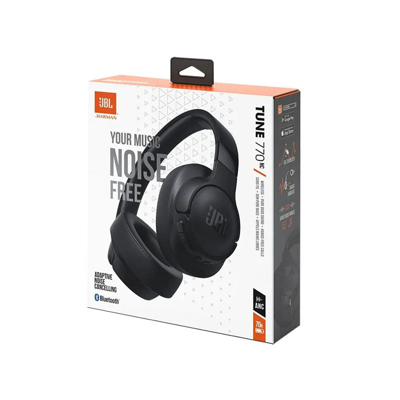 JBL Bluetooth slušalice T770 NC Crne