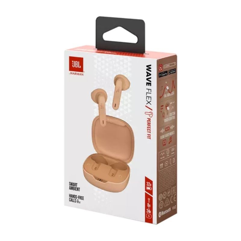 JBL slušalice Bluetooth Wave Flex TWS bež